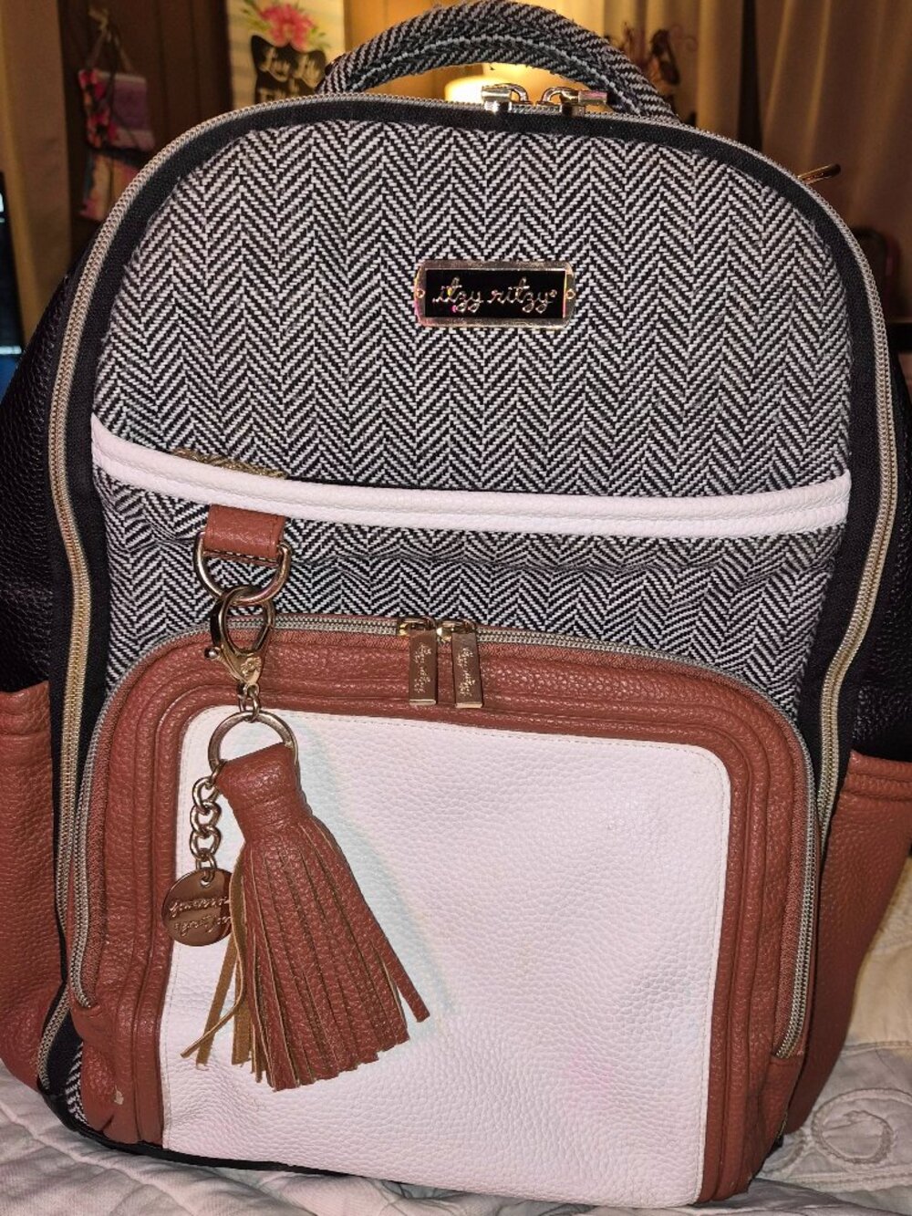 It's Ritzy Boss Diaper Backpack